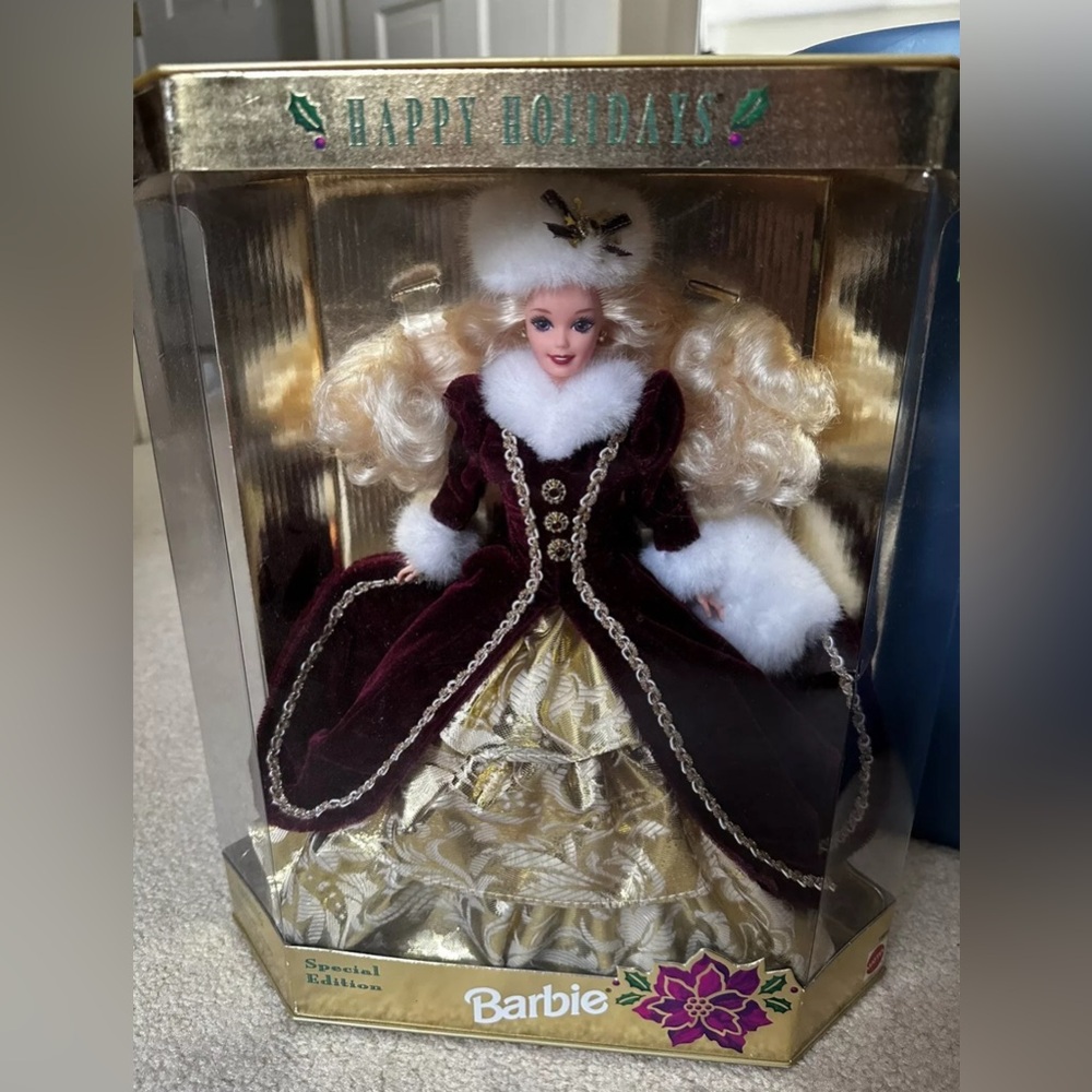 1996 Happy Holidays Barbie Doll - Special Edition Mattel